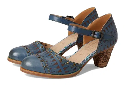 L'artiste By Spring Step Niobella High Heels Navy : Eu 43 (us In Blue