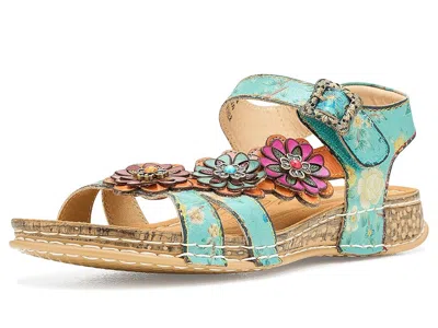 L'artiste By Spring Step Offcenter In Blue