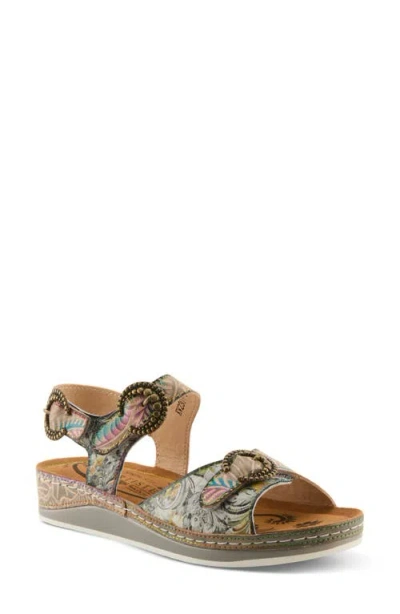 L'artiste By Spring Step Offtrak Sandal In Multi