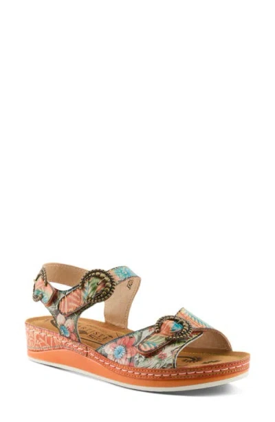 L'artiste By Spring Step Offtrak Sandal In Multi