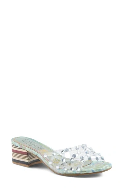 L'artiste By Spring Step Ontherox Embellished Sandal In Multi