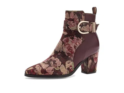 L'artiste By Spring Step Rosa Women's Boots Bordeaux: Eu 41 (us Women's 9.5-10) M, Leather In Multi