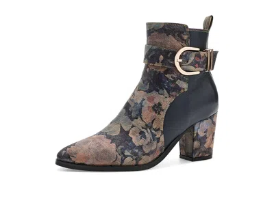L'artiste By Spring Step Rosa Women's Boots Navy: Eu 39 (us Women's 8.5) M, Leather In Blue