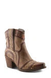 L'artiste By Spring Step Saddleup Western Boot In Brown