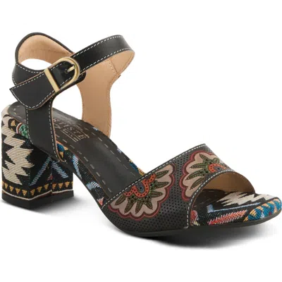 L'artiste By Spring Step Sassyclass Ankle Strap Sandal In Multi