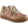 L'artiste By Spring Step Sincerity Sneaker In Animal Print