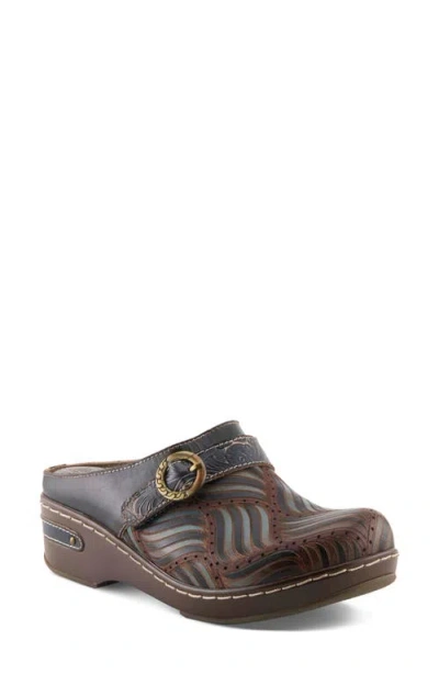 L'artiste By Spring Step Sova Mule In Multi