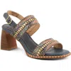 L'artiste By Spring Step Starstud Slingback Sandal In Blue Multi