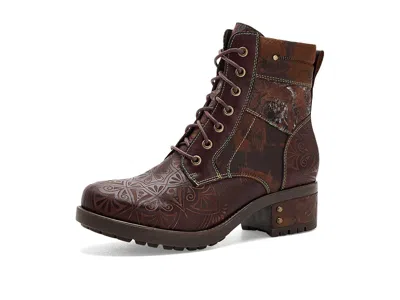 L'artiste By Spring Step Whitefish Women's Boots Brown: Eu 43 (us Women's 11.5-12) M, Leather In Multi