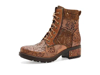 L'artiste By Spring Step Whitefish Women's Boots Tan: Eu 39 (us Women's 8.5) M, Leather In Multi