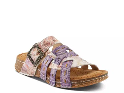 L'artiste Calamityjay Wedge Sandal In Purple