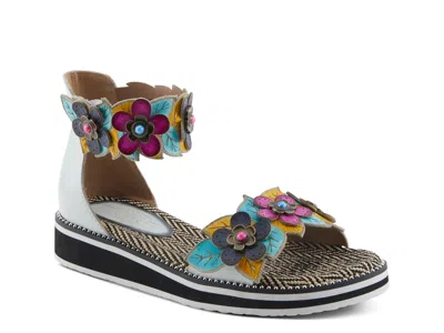 L'artiste Cruzer Wedge Sandal In Multi