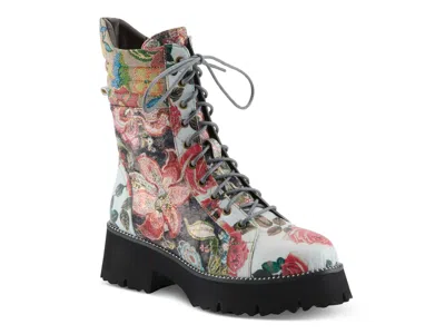 L'artiste Ferociti Platform Bootie In Multi