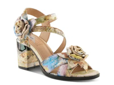 L'artiste Flower Power Sandal In Multi