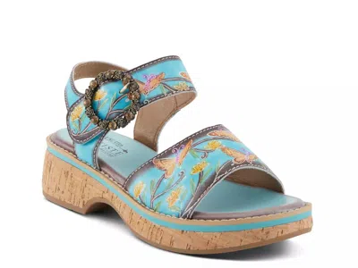 L'artiste Kenna Sandal In Blue