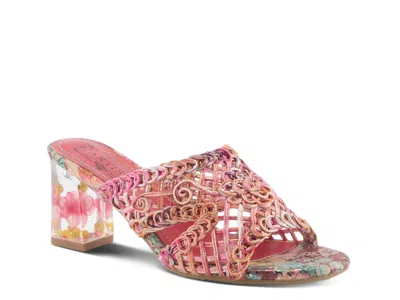 L'artiste Lacy Loops Sandal In Pink