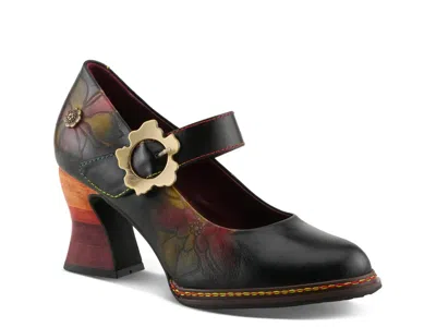 L'artiste Liddle Mary Jane Pump In Multi