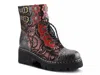 L'artiste Limitless Cap Toe Bootie In Multi