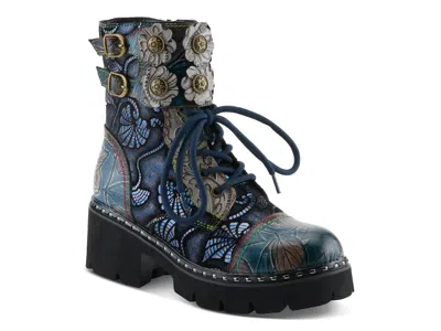 L'artiste Limitless Platform Bootie In Blue