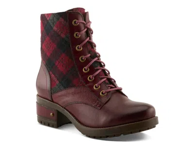 L'artiste Marty Plaid Bootie In Black