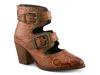 L'artiste Notched Bootie In Multi