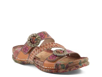 L'artiste On The Road Sandal In Brown