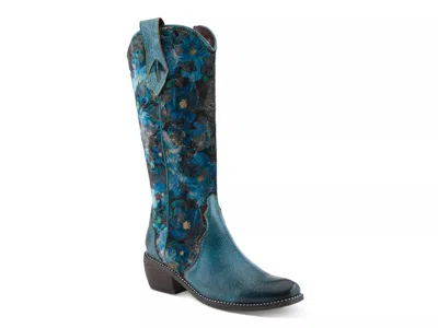 L'artiste Rodeo Queen Cowboy Boot In Blue