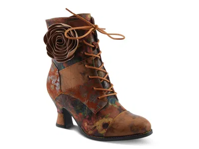 L'artiste Roselia Flow Bootie In Multi
