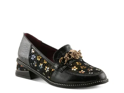 L'artiste Shiny Shoes Loafer In Black