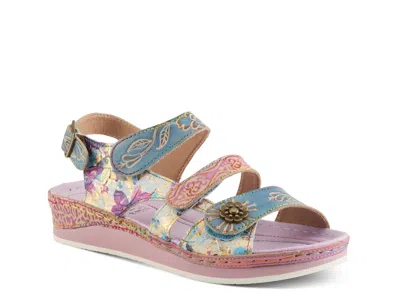 L'artiste Sumacah Platform Sandal In Multi