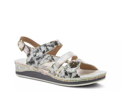 L'artiste Sumacah Platform Sandal In Silver