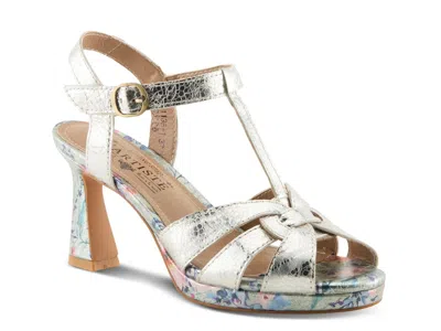 L'artiste Twinkle Toz Sandal In Silver
