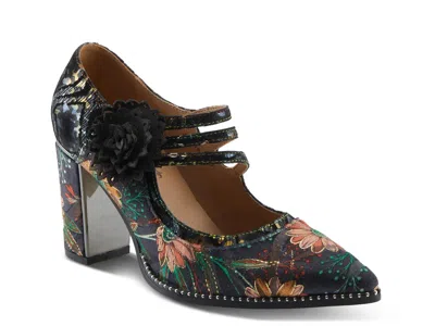L'artiste Vivavelva Mary Jane Pump In Multi