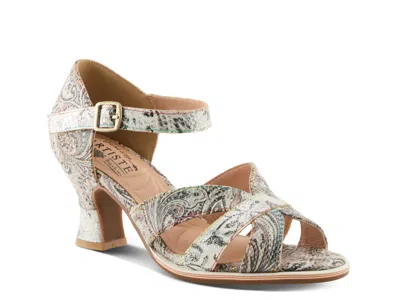 L'artiste Waltz Fleur Sandal In Gray
