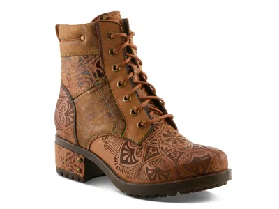 L'artiste White Fish Bootie In Brown