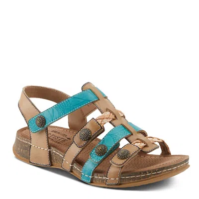L'artiste Women's Delila Sandals In Multi-beige