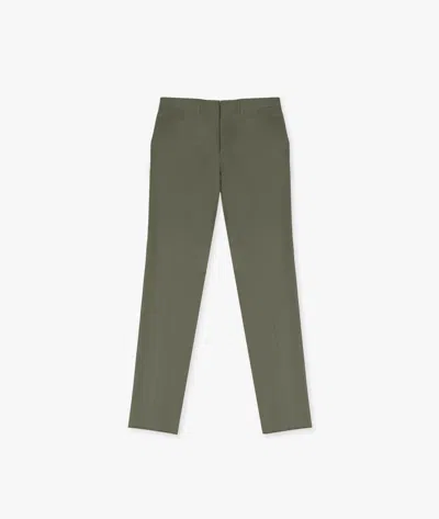 Larusmiani Chino Sport Trousers Pants In Olive