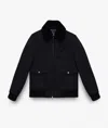 Larusmiani Aviator Jacket Transatlantic Jacket In Black