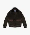 Larusmiani Aviator Jacket Transatlantic Jacket In Teal