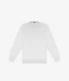 Larusmiani Crewneck Sweater Aspen Sweater In White