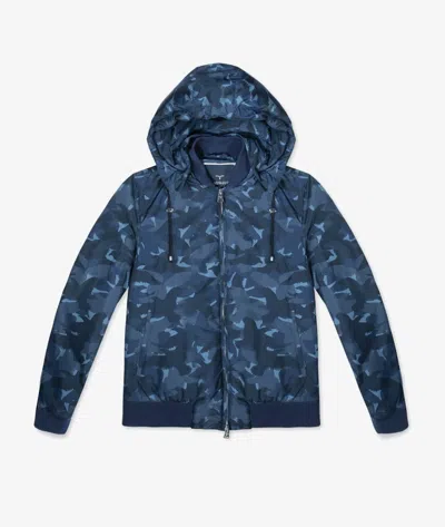 Larusmiani Bomber Jacket Marina Jacket In Blue