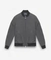Larusmiani Bomber Jacket Cool King Jacket In Dimgray