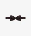 Larusmiani Bow Tie Popping Tie In Red