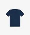 Larusmiani Crewneck Roquebrune T-shirt In Navy