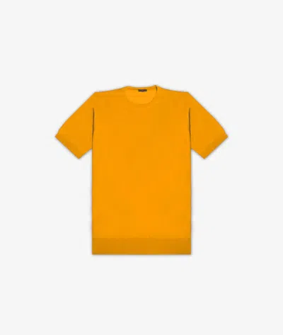 Larusmiani Brighton T-shirt Sweater In Yellow