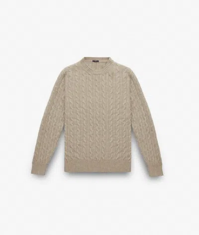 LARUSMIANI CABLE KNIT SWEATER COL DU PILLON SWEATER