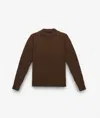 Larusmiani Cable Knit Sweater Col Du Pillon Sweater In Brown