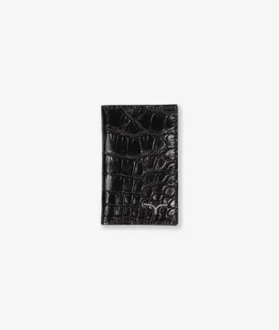 Larusmiani Card Holder Amedeo Wallet In Black