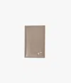 Larusmiani Vertical Card Holder St.moritz Wallet In Brown