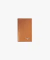 Larusmiani Vertical Card Holder St.moritz Wallet In Sienna